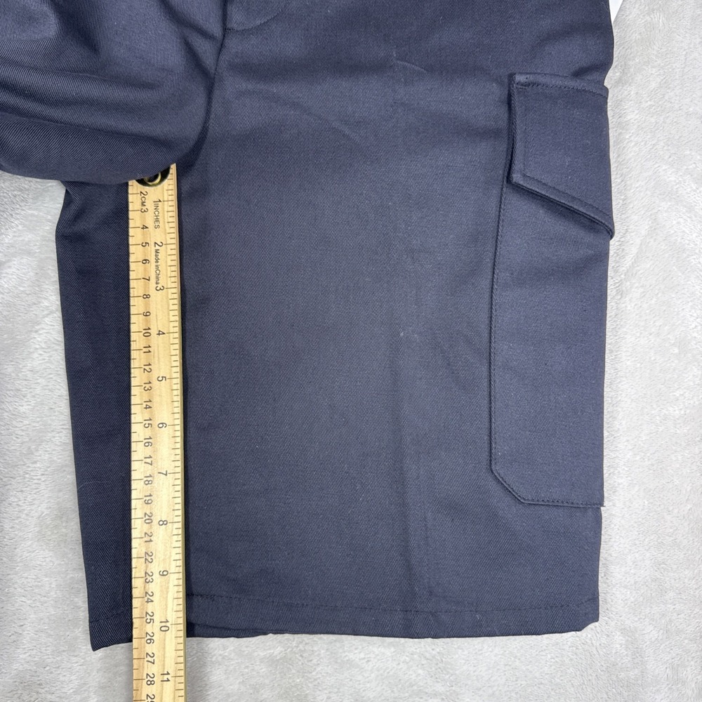 Blauer 8245 5 Pocket Cotton Cargo Shorts Men's Size 31 Navy Blue 10" Inseam - Picture 6 of 7